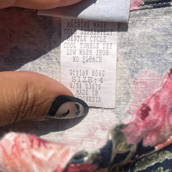 Vintage Mopsey Cottontail Floral Dress - Picture 8 of 10